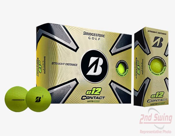 Bridgestone 2023 e12 Contact Matte Green Golf Balls
